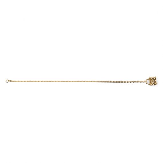 Masochist Lock Necklace – Gold – Kasun London